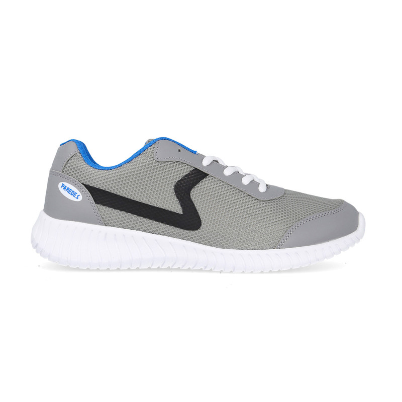 Men's sneakers comfortable, light in gray