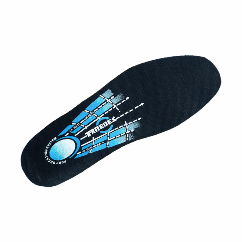 Anatomical and highly breathable insoles perfect for working with maximum protection
