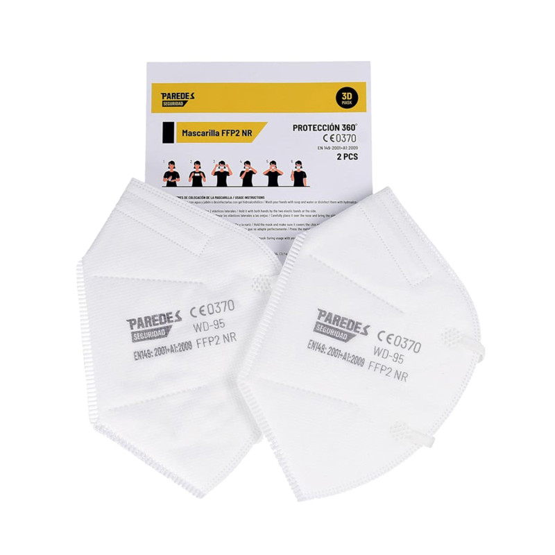 Pack de 2 mascarillas FFP2