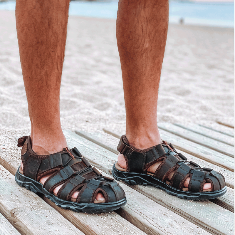 Trekking sandal on sale