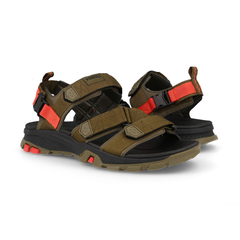 Sandalias Hombre Funcionalidad Serratella Kaki