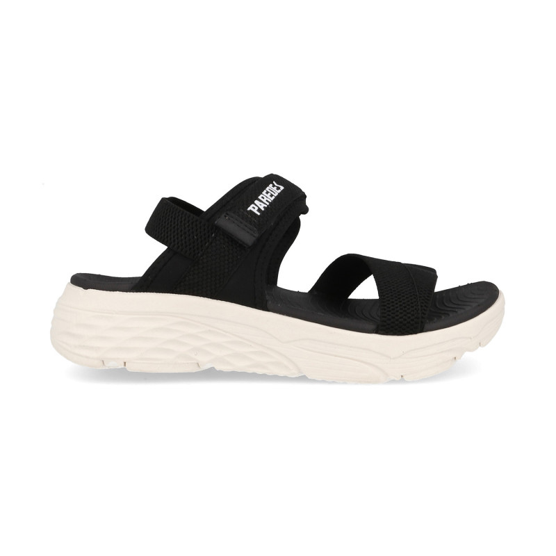 Sandalias Mujer Estilo Pinet Negro