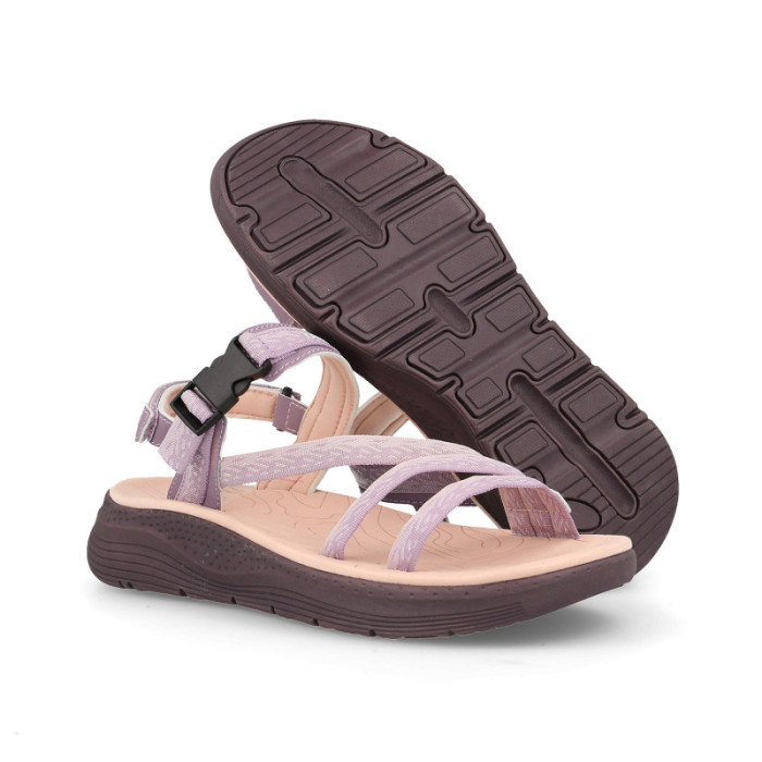 Sandalias Mujer Suavidad Confrides Lila
