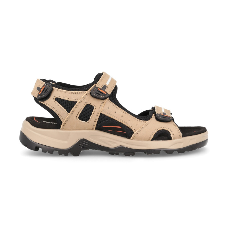 Sandalias Hombre Ergonomía Aral Beige