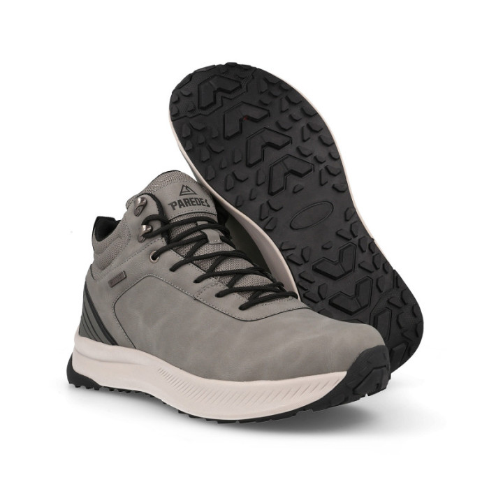 Botas Trekking Hombre Resistentes Azután Gris