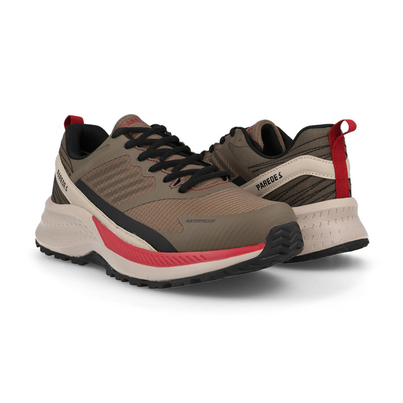 Zapatillas Trekking Hombre Alta Tracción...