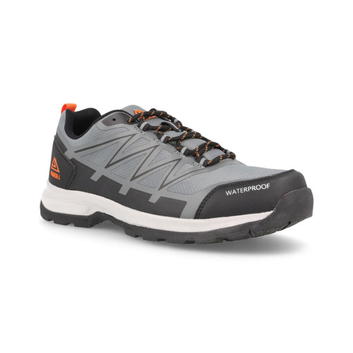 Zapatillas Trekking Hombre Duraderas Velefique Gris