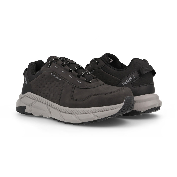 Zapatillas Trekking Hombre Robustas Aleje Negro