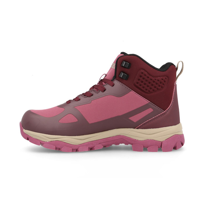 Botas Trekking Mujer Ligereza Agramón Burdeos