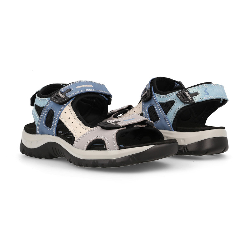 Sandalias outdoor mujer Banyotes azul