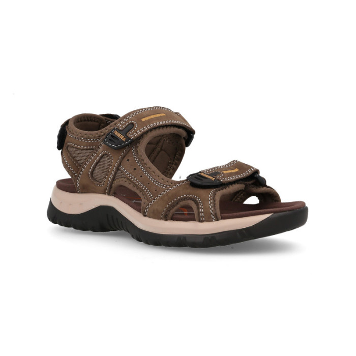 Sandalias outdoor mujer Banyotes marrón oscuro