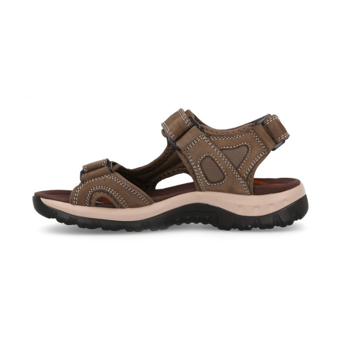 Sandalias outdoor mujer Banyotes marrón oscuro