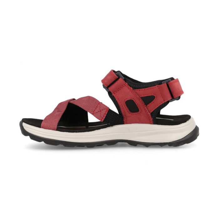 Sandalias outdoor mujer Brieva burdeos
