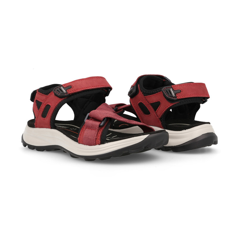 Sandalias outdoor mujer Brieva burdeos
