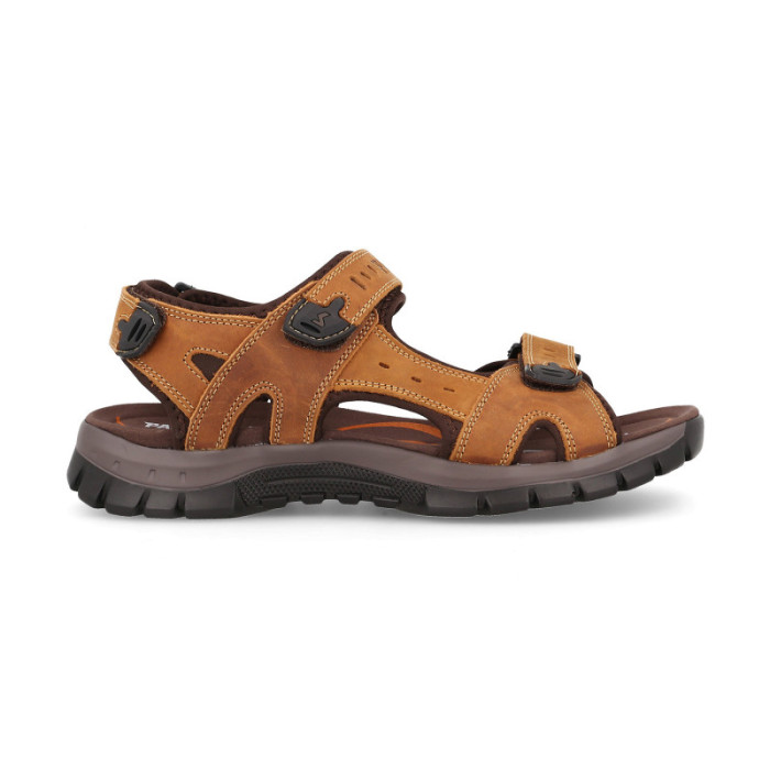 Sandalias outdoor hombre Ferran en marrón claro con suela Phylon+TPR Sandalias outdoor hombre Ferran en marrón claro con suela Phylon+TPR
