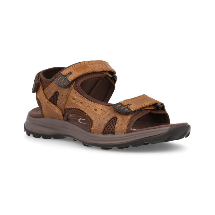 Sandalias outdoor hombre Adelán marrón claro