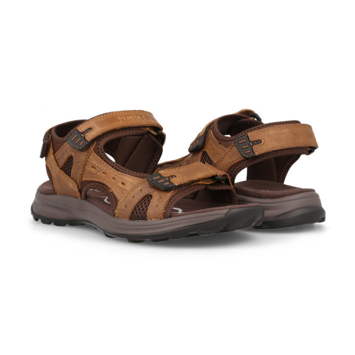 Sandalias outdoor hombre Adelán marrón claro