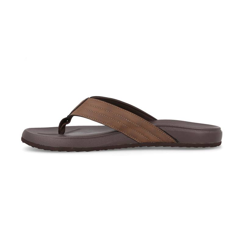 Sandalias casual hombre Coy marrón oscuro