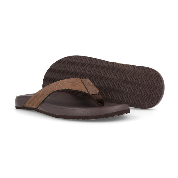 Sandalias casual hombre Coy marrón oscuro