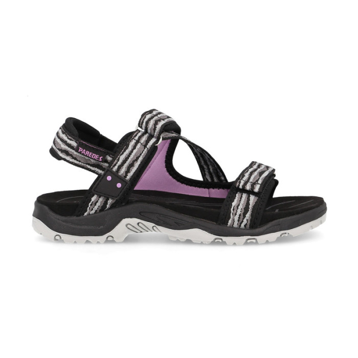 Sandalias casual mujer Toril en negro con diseño funcional Sandalias casual mujer Toril en negro con diseño funcional