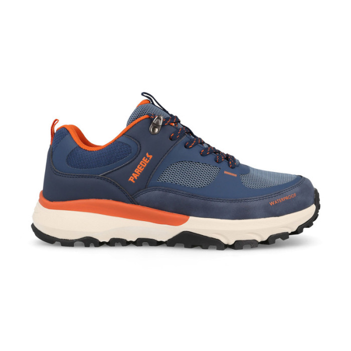Zapatillas trekking hombre Lamas en azul marino con tecnología waterproof PARETEX Zapatillas trekking hombre Lamas en azul marino con tecnología waterproof PARETEX