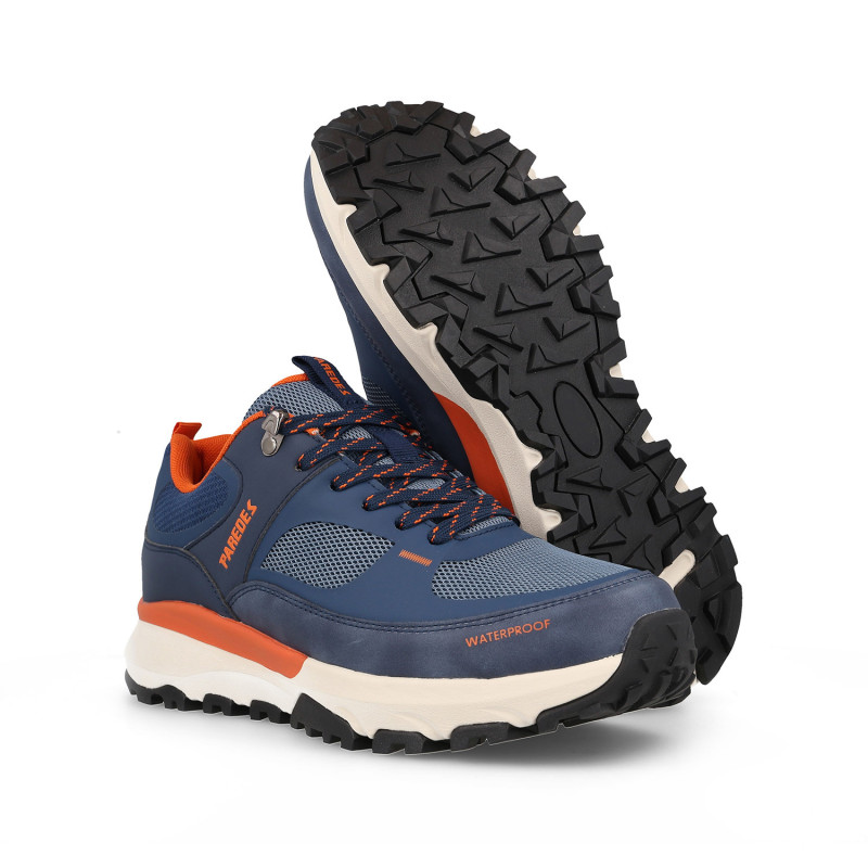 Zapatillas trekking hombre Lamas azul marino