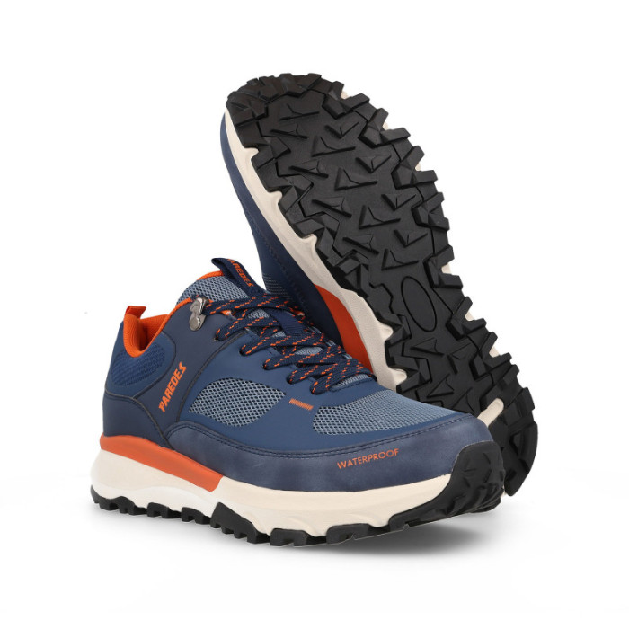 Zapatillas trekking hombre Lamas azul marino