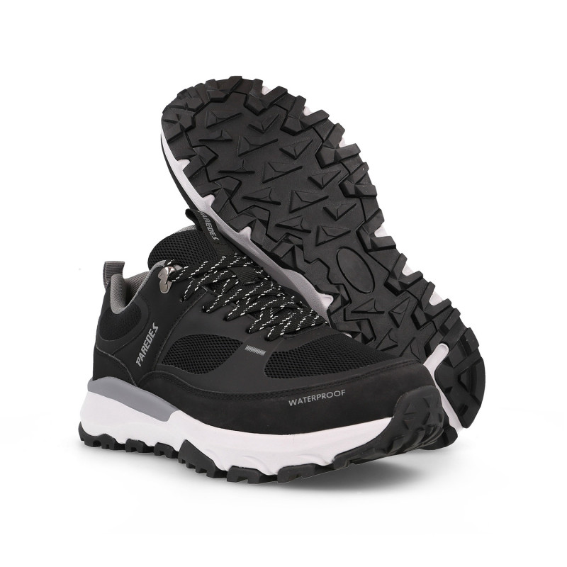 Zapatillas trekking hombre Lamas negro