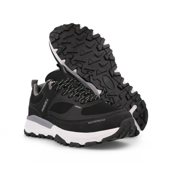 Zapatillas trekking hombre Lamas negro