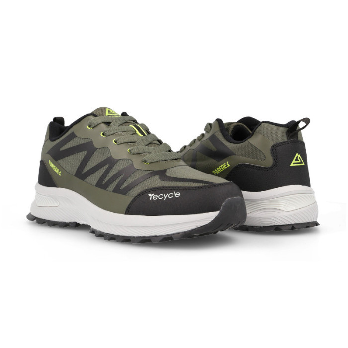 Zapatillas trekking hombre Noval kaki