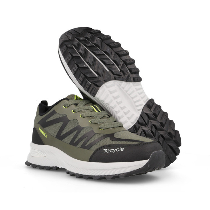 Zapatillas trekking hombre Noval kaki