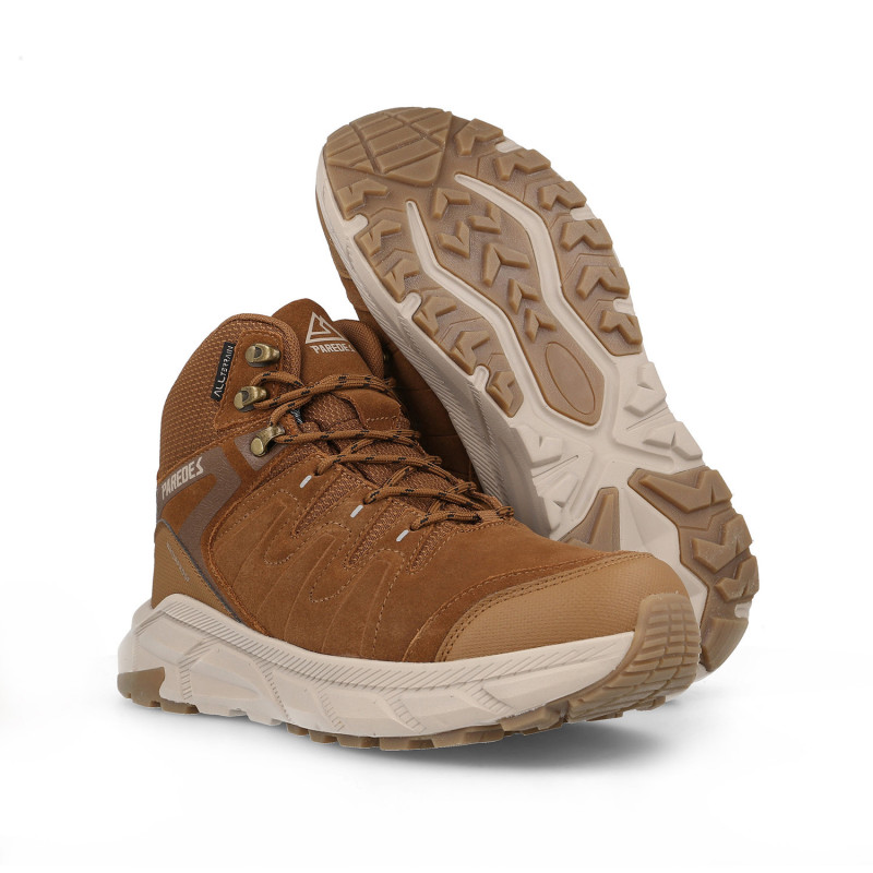 Botas trekking hombre Ciervo marrón