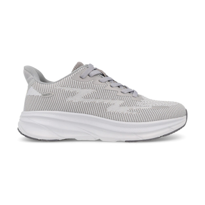 Zapatillas deportivas hombre Nestares en gris con diseño textil transpirable Zapatillas deportivas hombre Nestares en gris con diseño textil transpirable