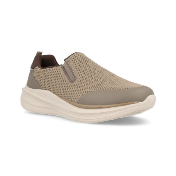 Zapatillas deportivas hombre Alerre en marrón con diseño moderno 2