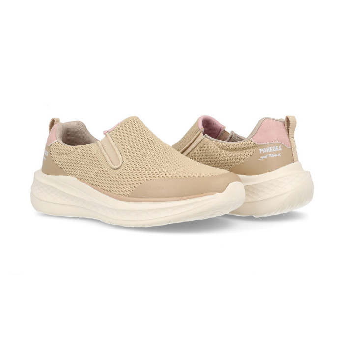 Zapatillas deportivas mujer Ajuy beige