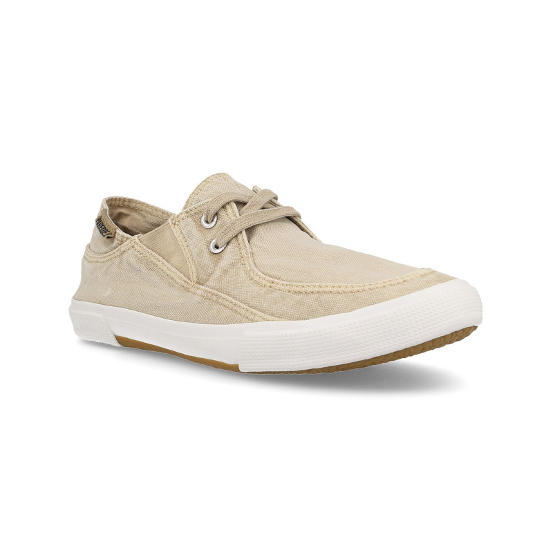 Zapatillas casual hombre Arija beige