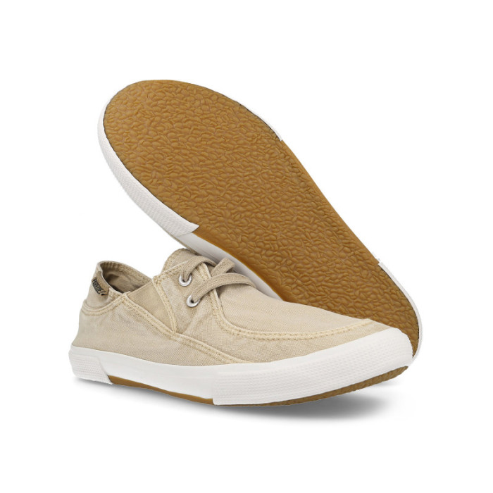 Zapatillas casual hombre Arija beige