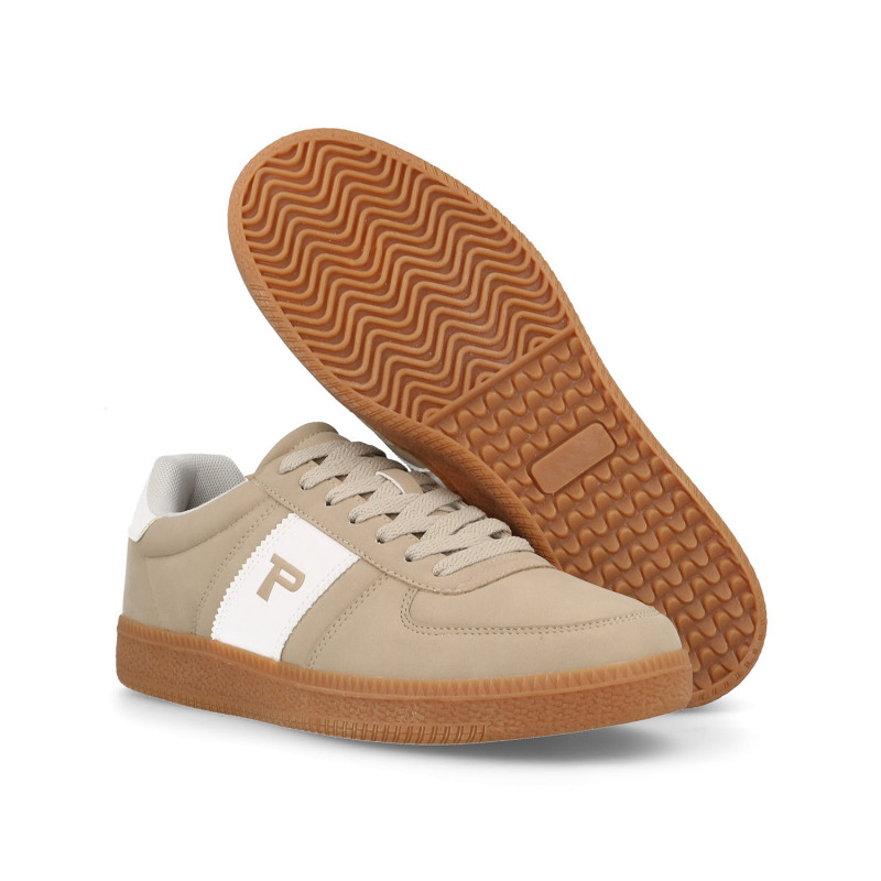 Zapatillas casual hombre Itara beige