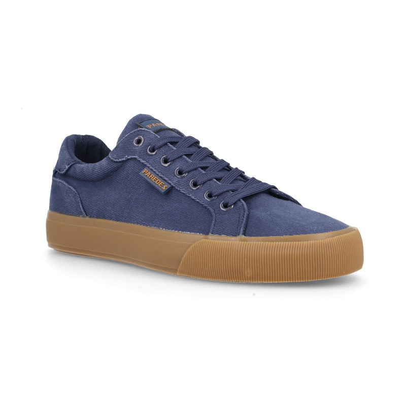 Zapatillas casual hombre Hermisende azul marino