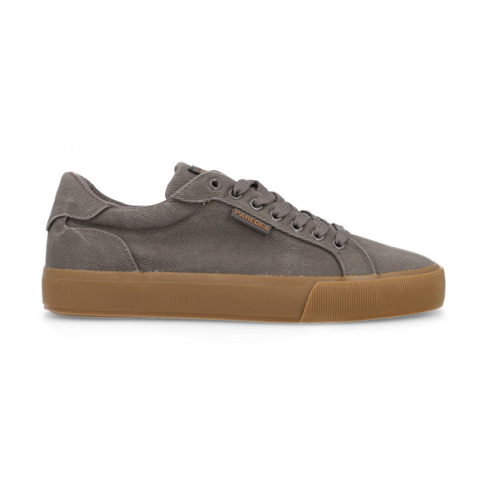 Zapatillas casual hombre Hermisende en gris con diseño funcional Zapatillas casual hombre Hermisende en gris con diseño funcional