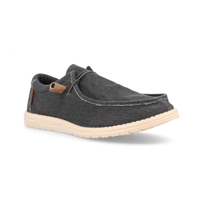 Zapatillas casual hombre Naval negro