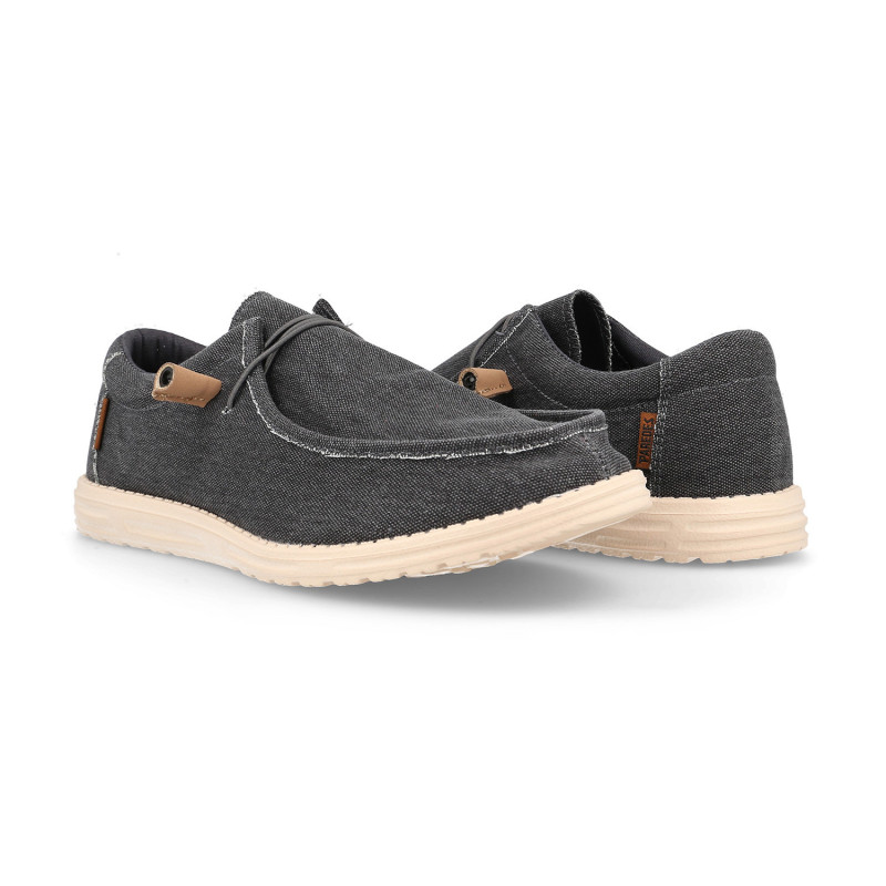 Zapatillas casual hombre Naval negro