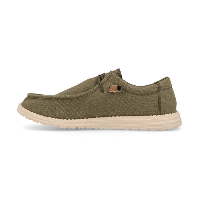 Zapatillas casual hombre Naval kaki