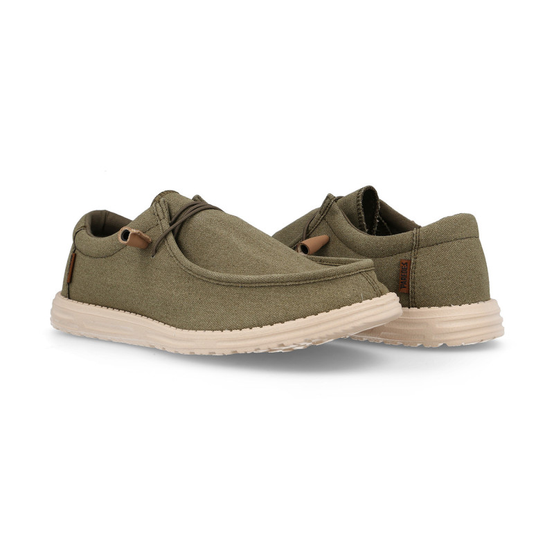 Zapatillas casual hombre Naval kaki