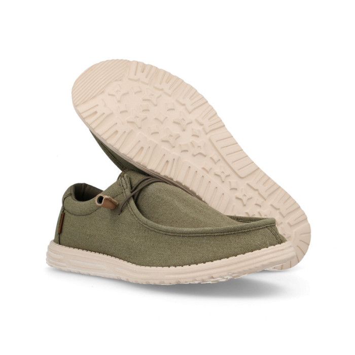 Zapatillas casual hombre Naval kaki
