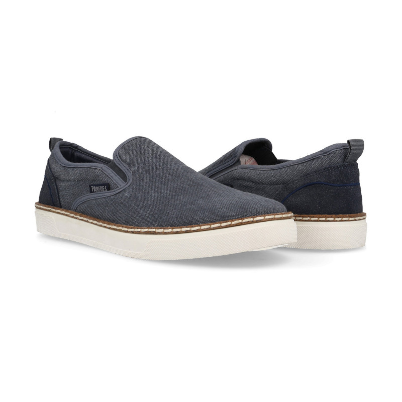 Zapatillas casual hombre Hoyuelos azul marino
