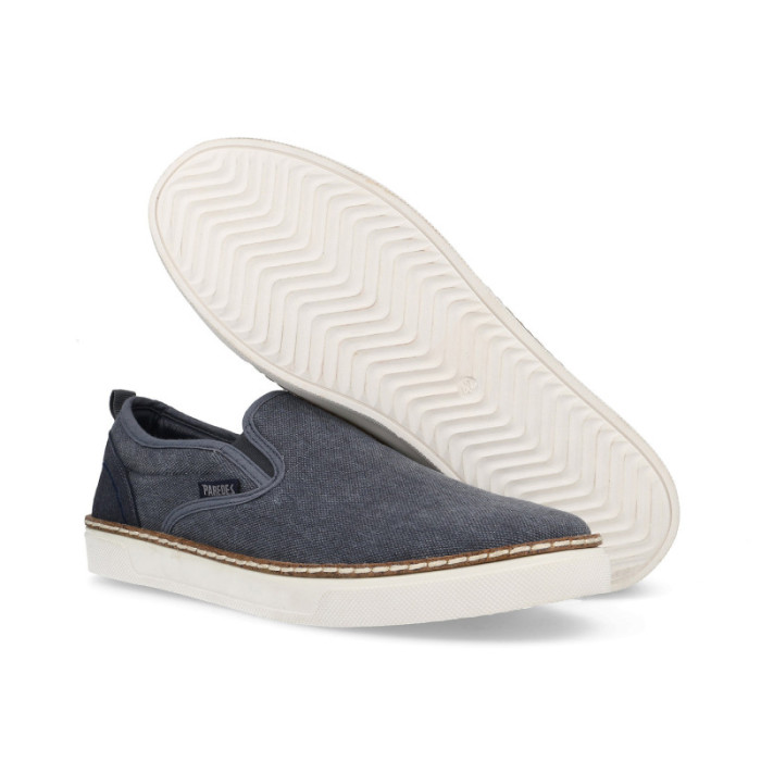 Zapatillas casual hombre Hoyuelos azul marino