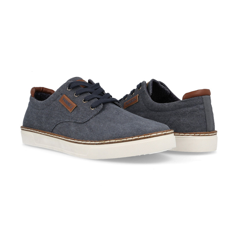 Zapatillas casual hombre Biure azul marino