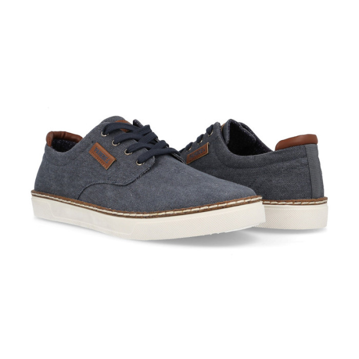 Zapatillas casual hombre Biure azul marino