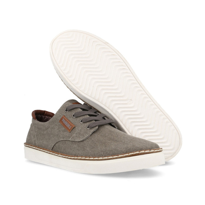 Zapatillas casual hombre Biure gris